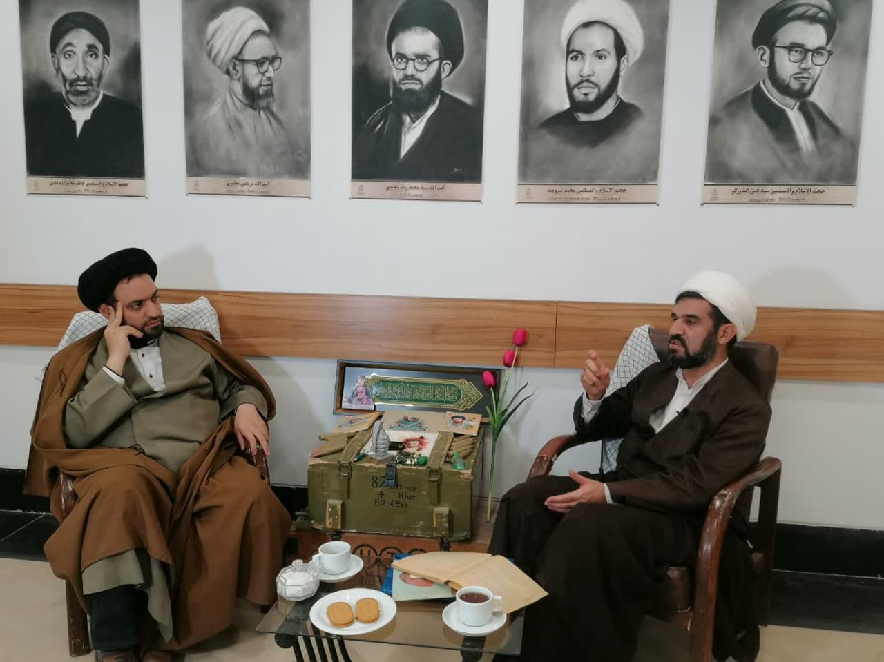 جلسات برگزارشده تاریخ شفاهی با رزمندگان روحانی دفاع مقدس