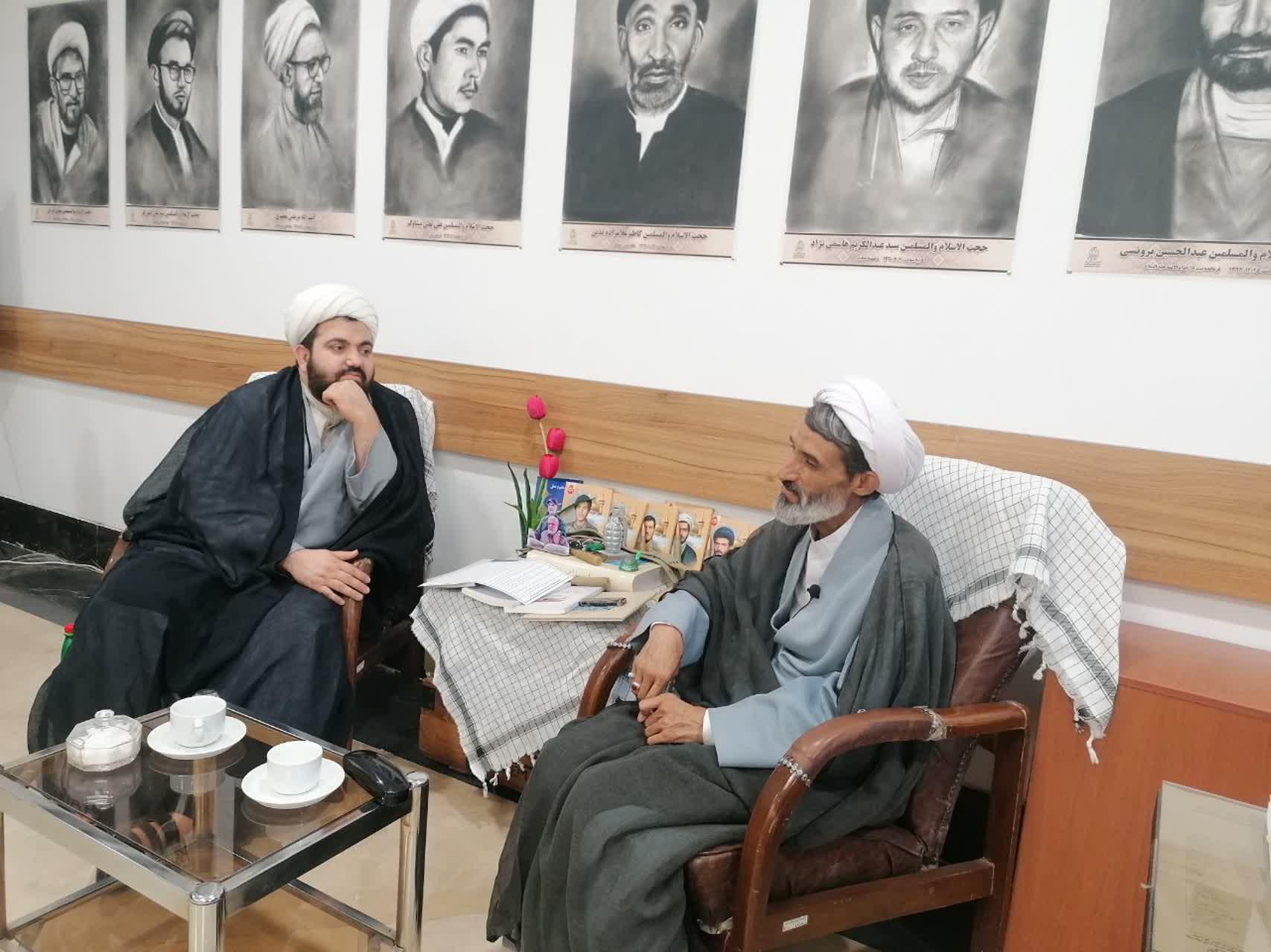 جلسات برگزارشده تاریخ شفاهی با رزمندگان روحانی دفاع مقدس