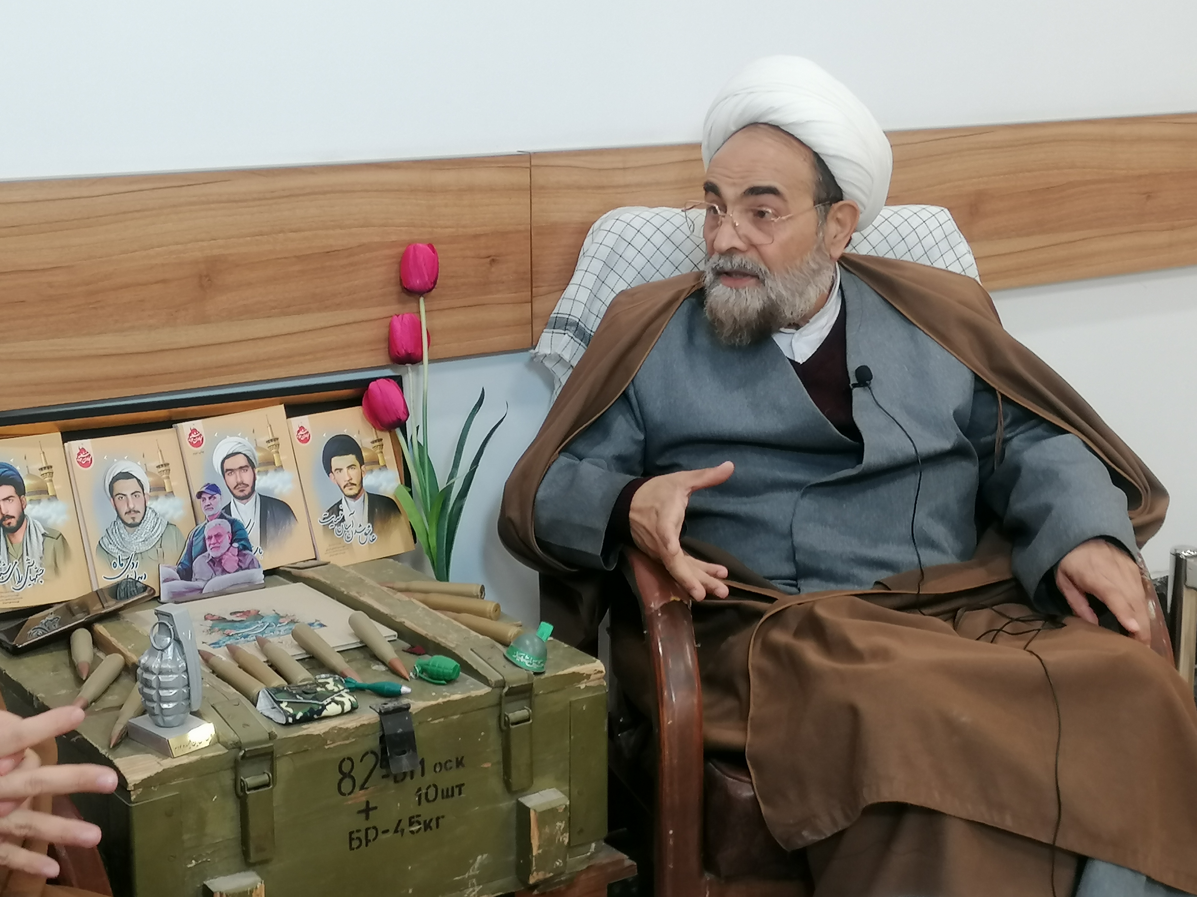 جلسات برگزارشده تاریخ شفاهی با رزمندگان روحانی دفاع مقدس