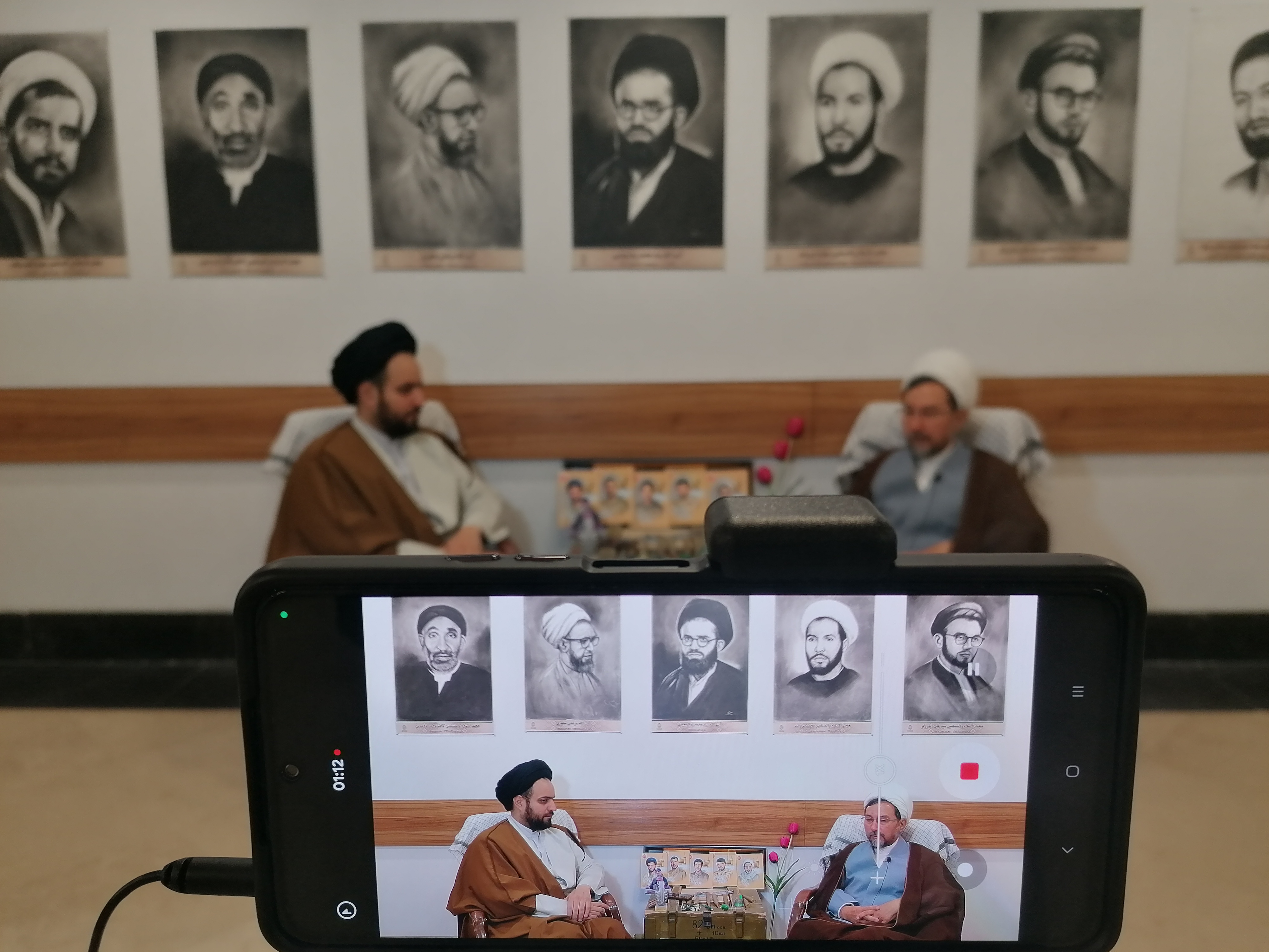 جلسات برگزارشده تاریخ شفاهی با رزمندگان روحانی دفاع مقدس