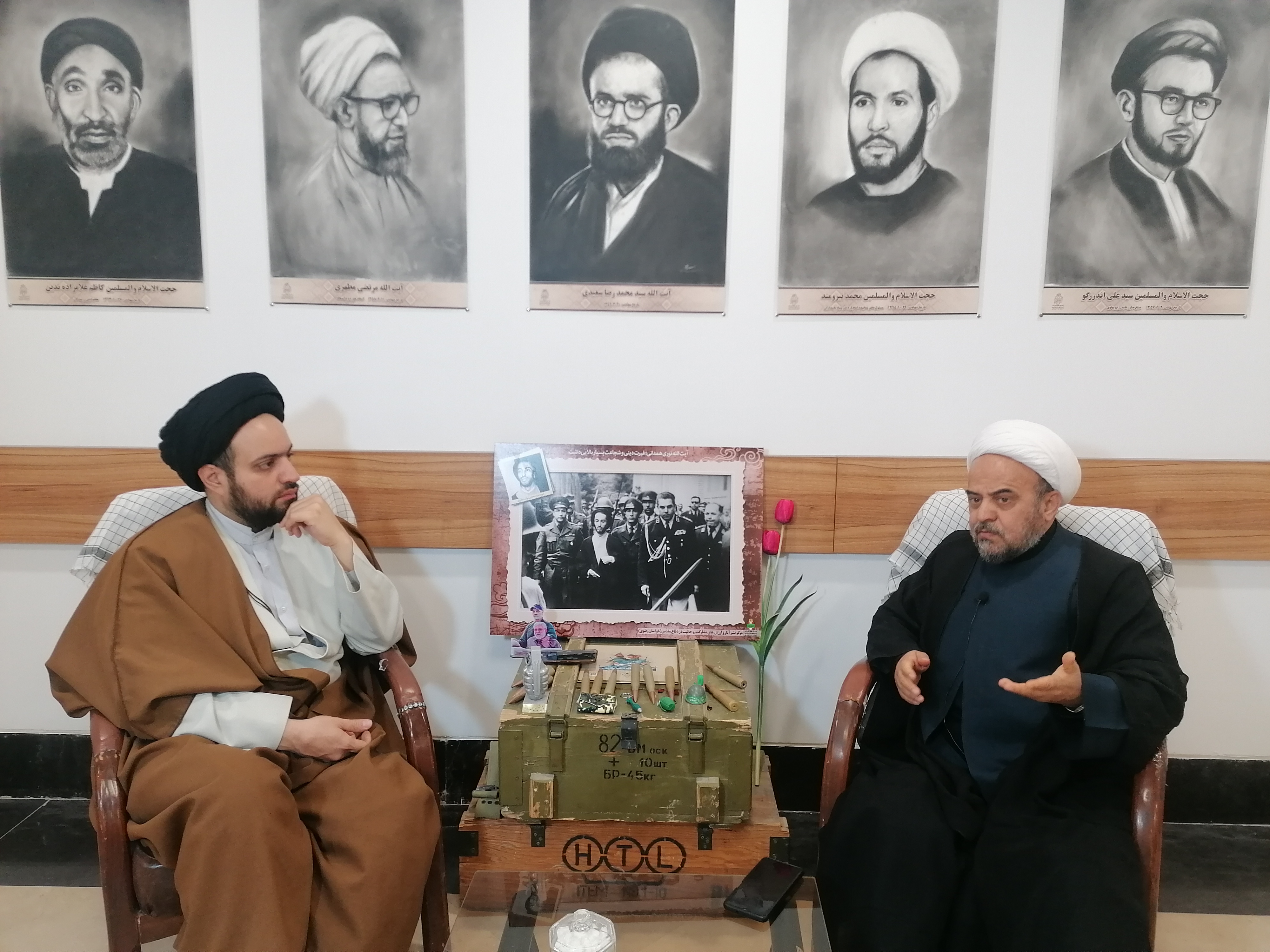 جلسات برگزارشده تاریخ شفاهی با رزمندگان روحانی دفاع مقدس