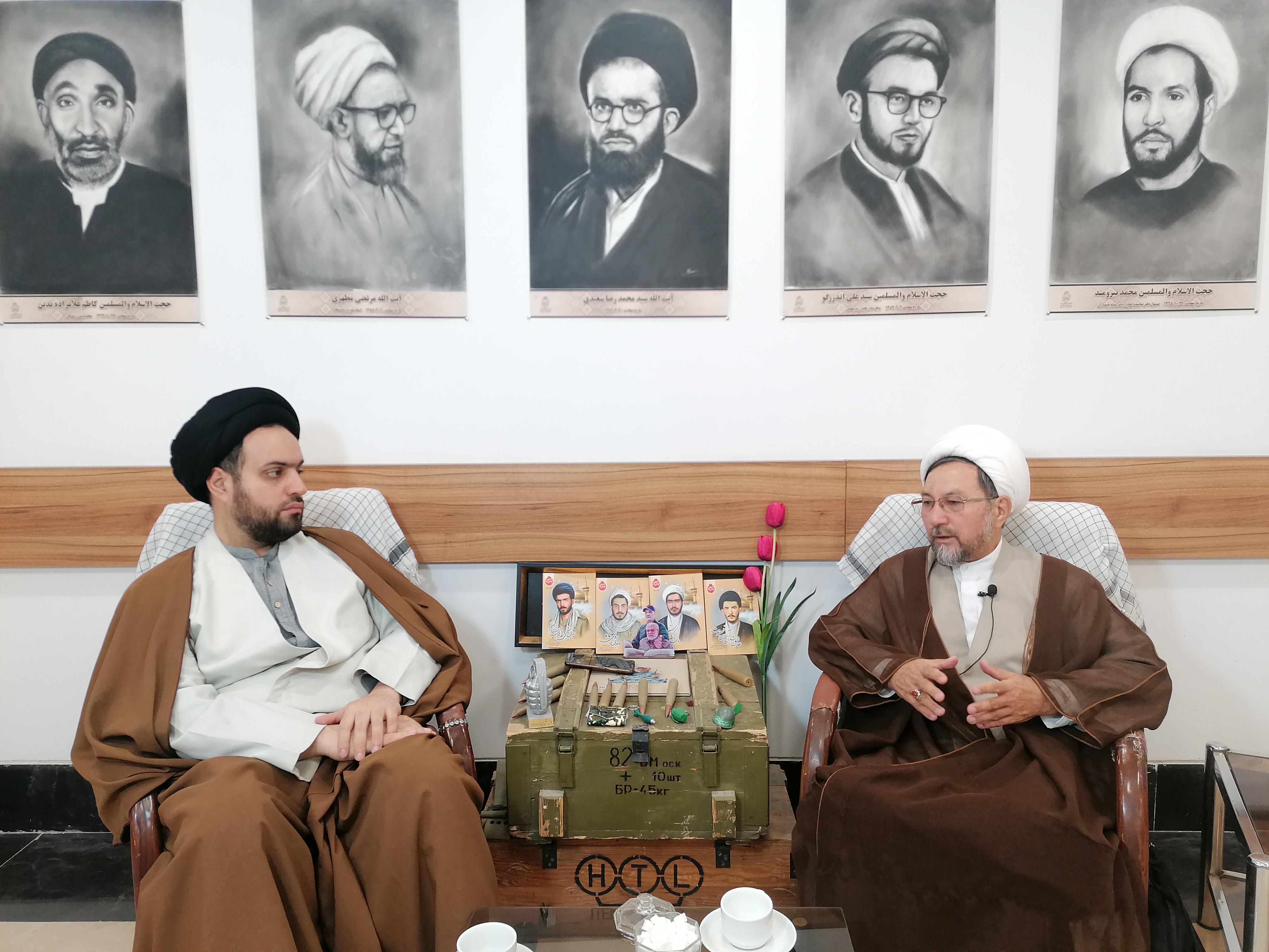 جلسات برگزارشده تاریخ شفاهی با رزمندگان روحانی دفاع مقدس