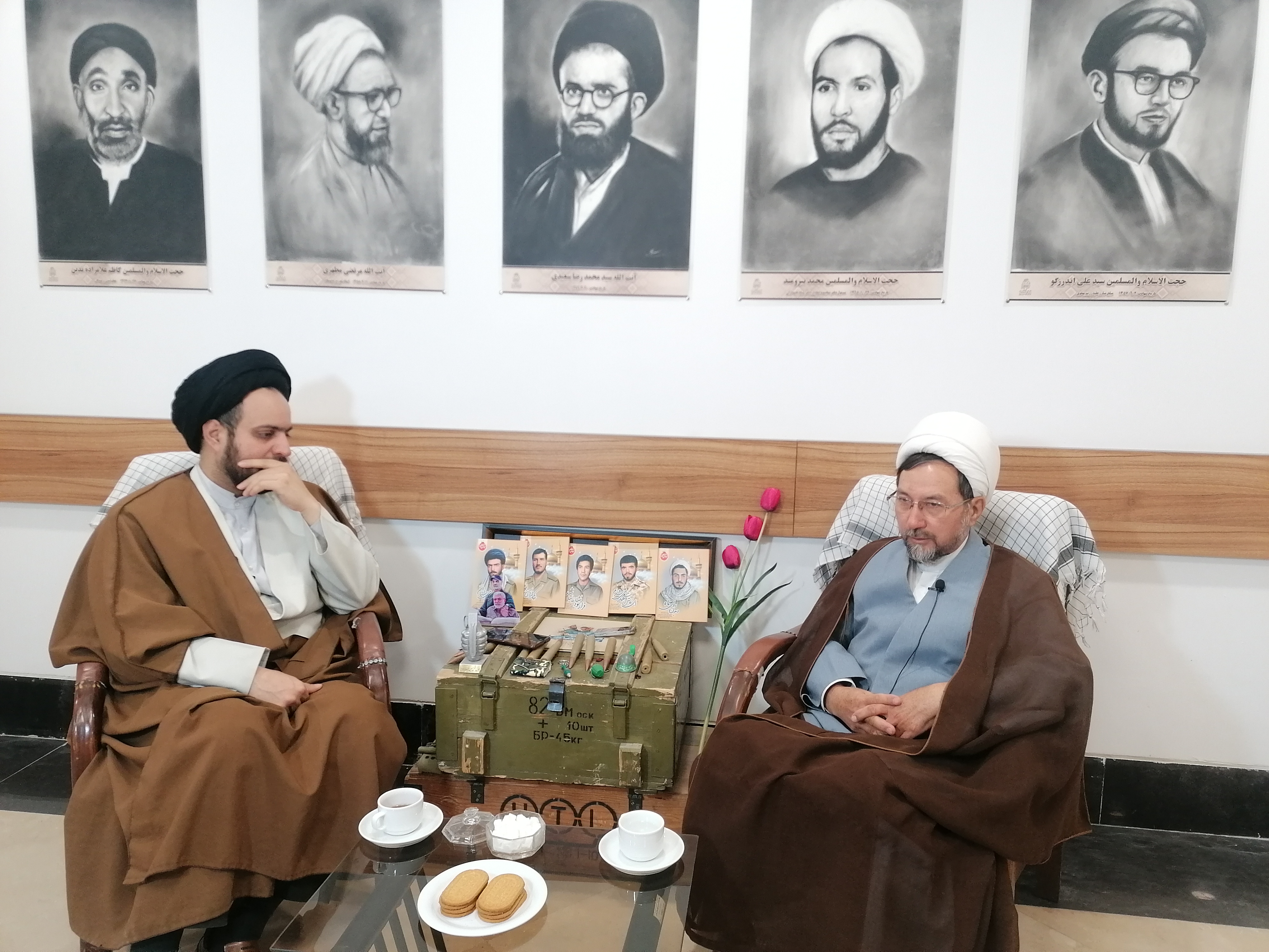 جلسات برگزارشده تاریخ شفاهی با رزمندگان روحانی دفاع مقدس