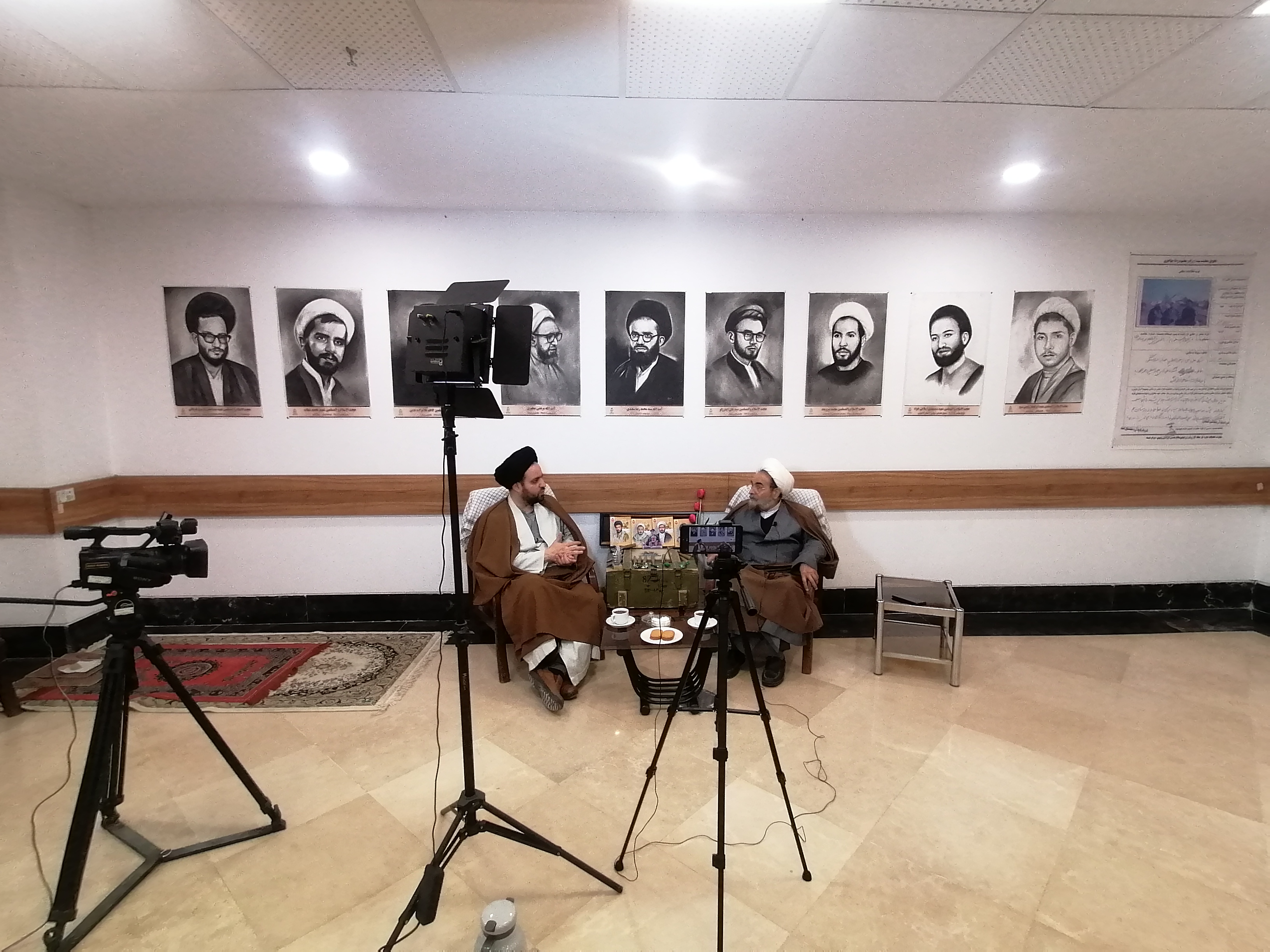 مصاحبه تاریخ شفاهی روحانی ایثارگر حجت الاسلام و المسلمین شم آبادی