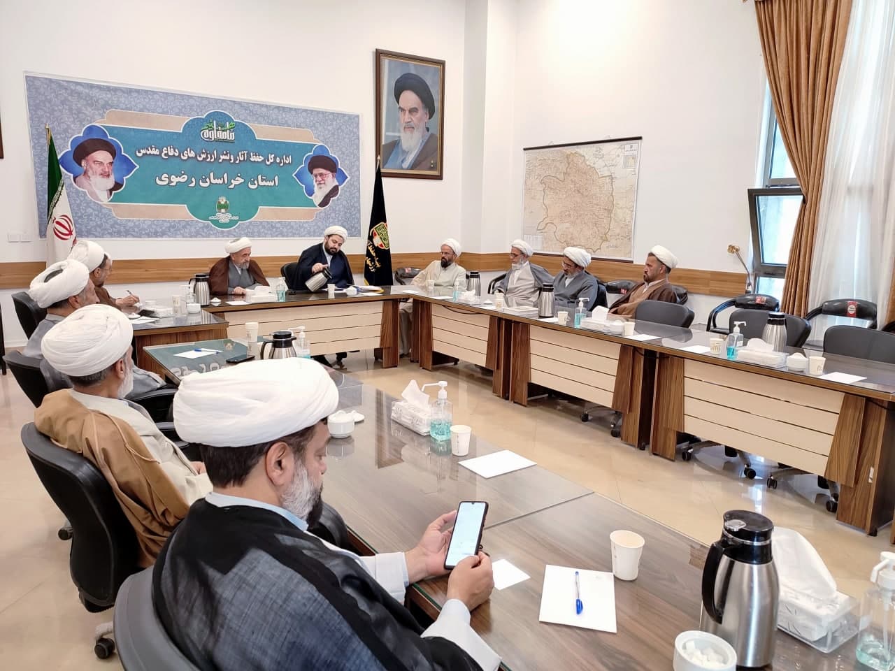 جلسه (9) هیئت اندیشه ورز پیشکسوتان روحانی دفاع مقدس