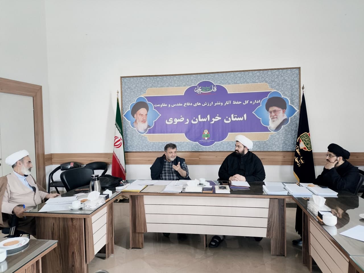 جلسه (سوم) انجمن نویسندگان حوزوی دفاع مقدس