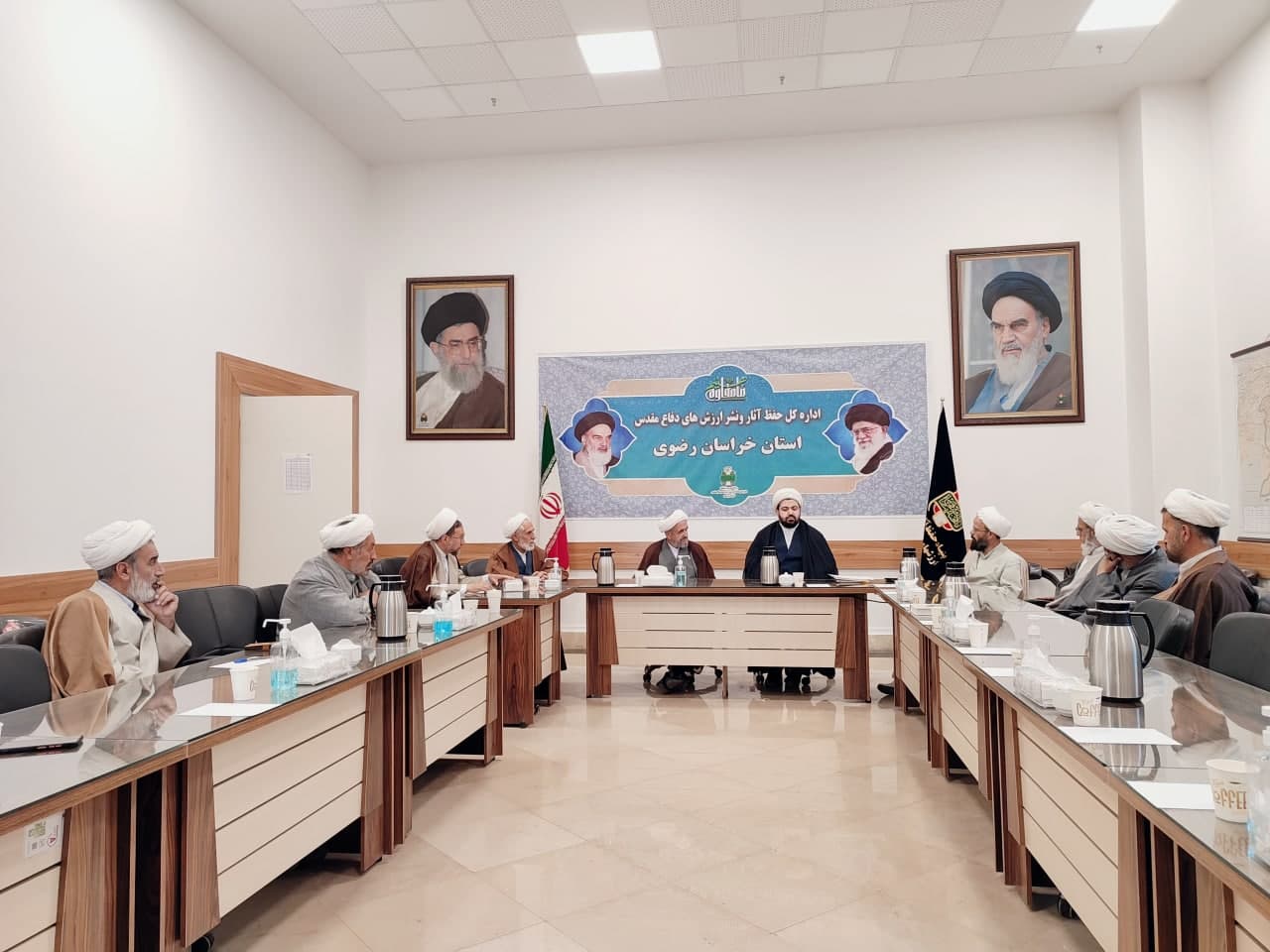 جلسه (9) هیئت اندیشه ورز پیشکسوتان روحانی دفاع مقدس