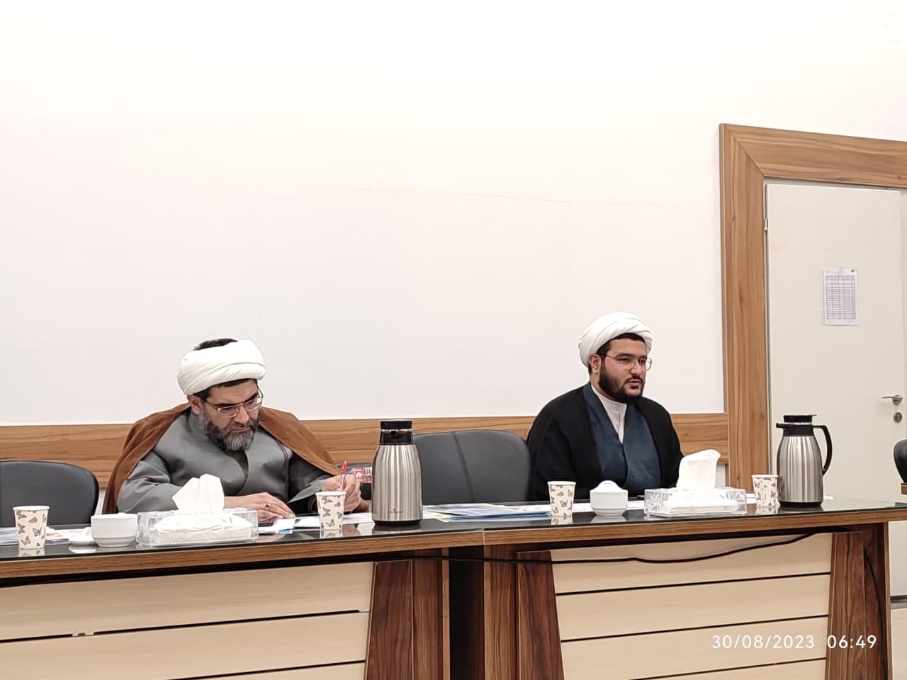 جلسه (17) هیئت اندیشه ورز پیشکسوتان روحانی دفاع مقدس