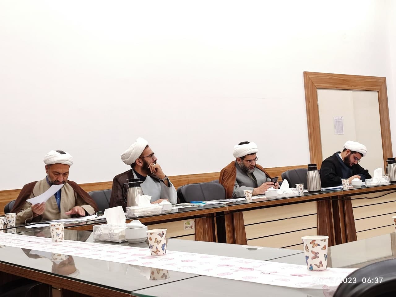 جلسه (17) هیئت اندیشه ورز پیشکسوتان روحانی دفاع مقدس