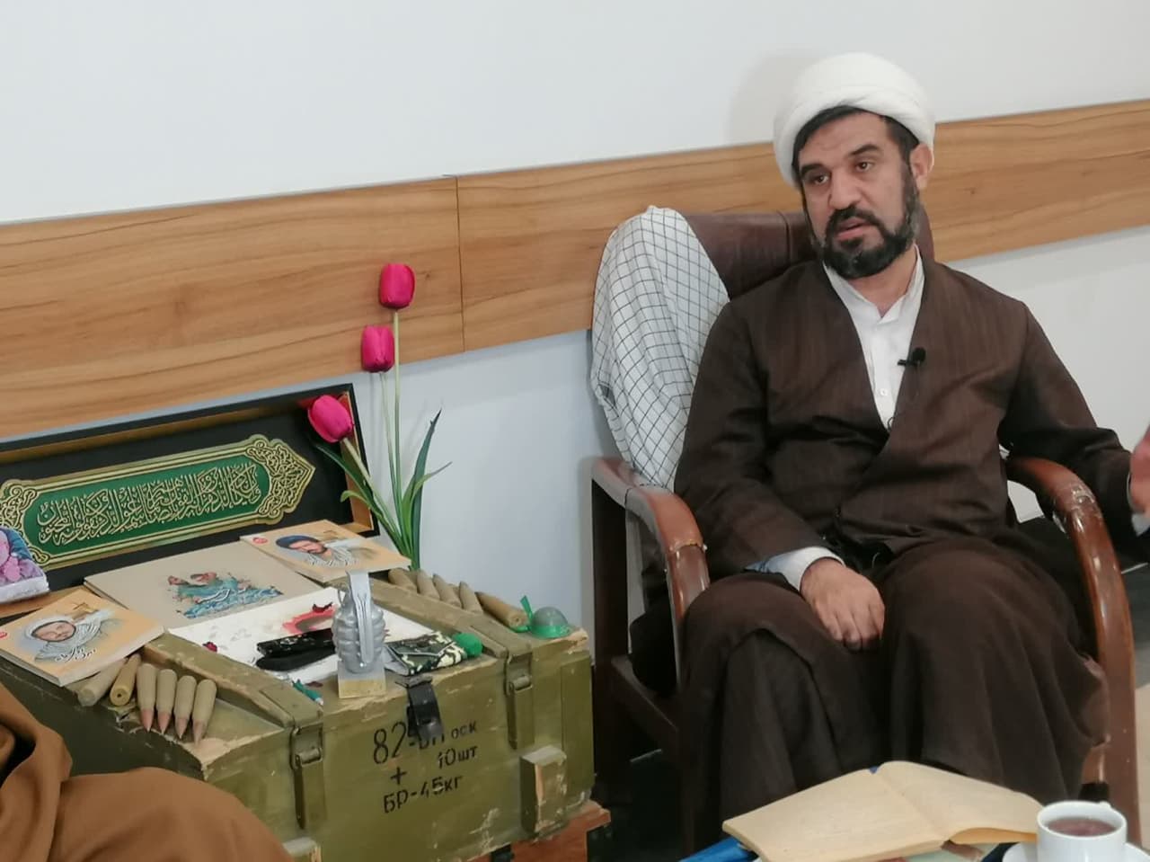 مصاحبه تاریخ شفاهی روحانی ایثارگر حجت الاسلام و المسلمین اخلاقی